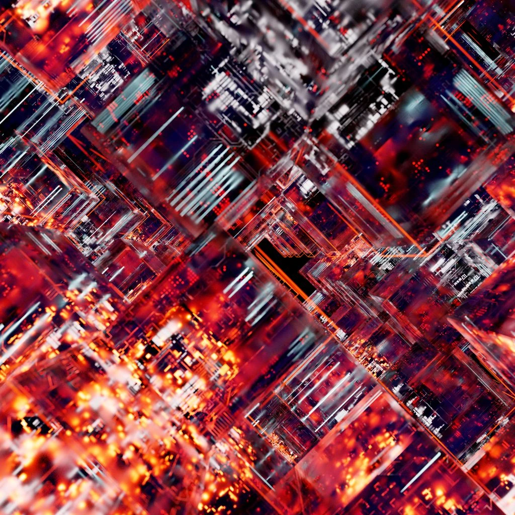 Stacked cross-section showing adaptive LOD layers L0, L1 and L2 with teal highlight on the highest-detail mesh